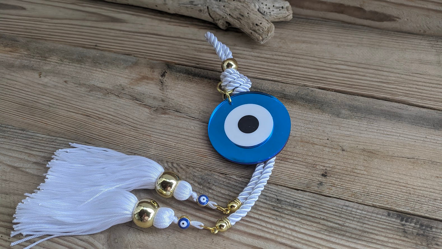 Evil Eye Wall Hanging - Housewarming Gift - New Years Gift