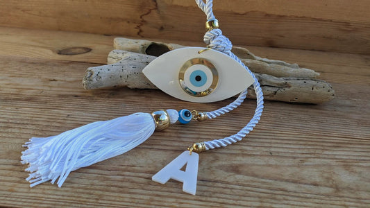 Custom Evil eye wall hanging - house protection - housewarming gift
