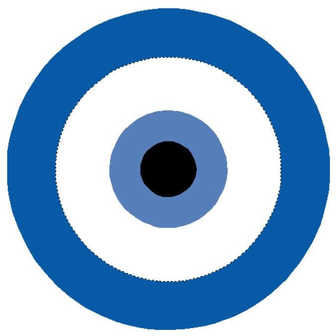 Evil Eye Machine Embroidery Design - Digital Embroidery File
