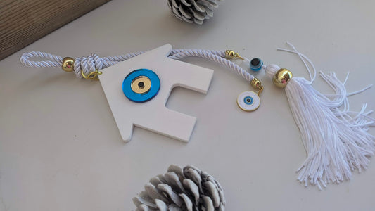 Evil Eye House Wall Hanging - Housewarming Gift - House Decoration