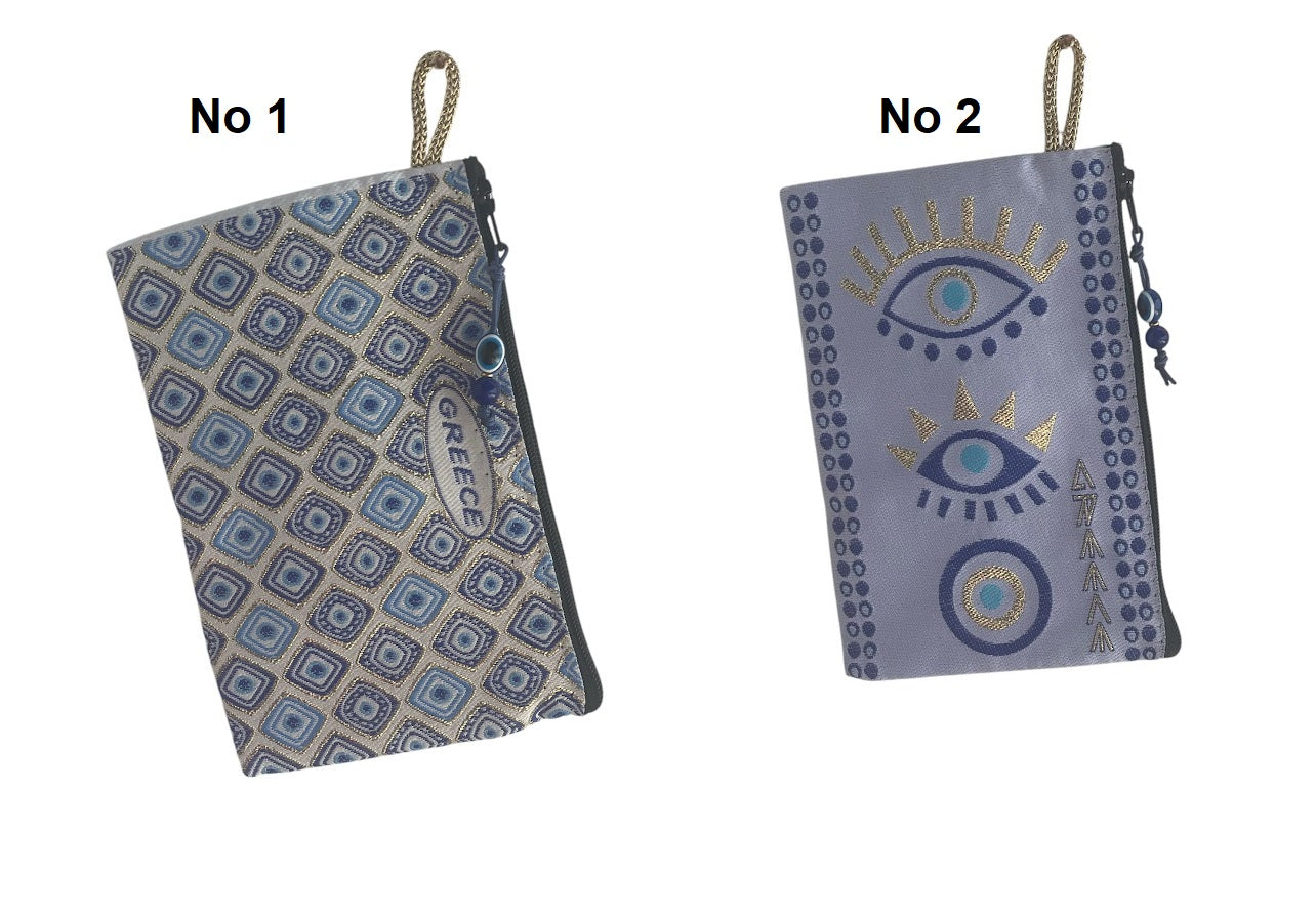 Evil Eye Purse – Greek Small Pouch - Greek Gift