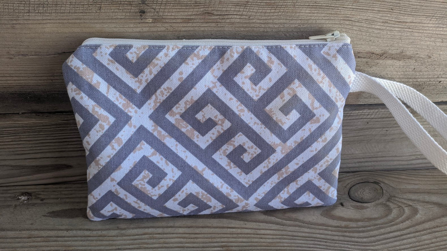 Pochette Tissu Motif Grec - Souvenir Grec