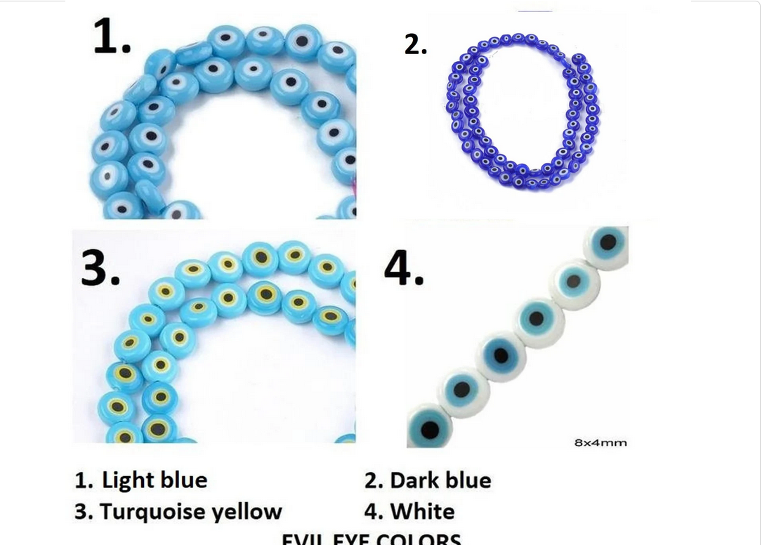 Bracelet Oeil Bleu Grec - Cadeau pour elle ou pour lui