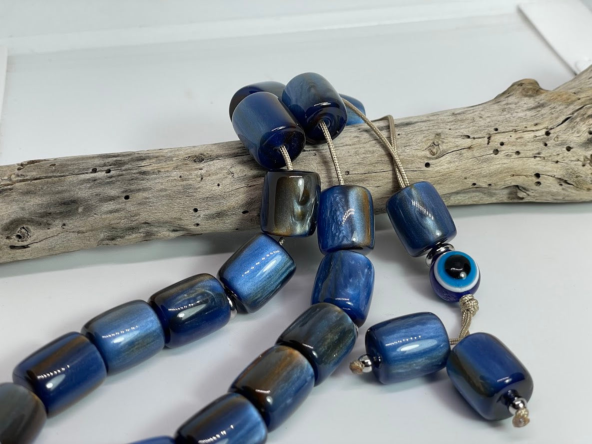 Komboloi Grec Bleu - Objet de relaxation