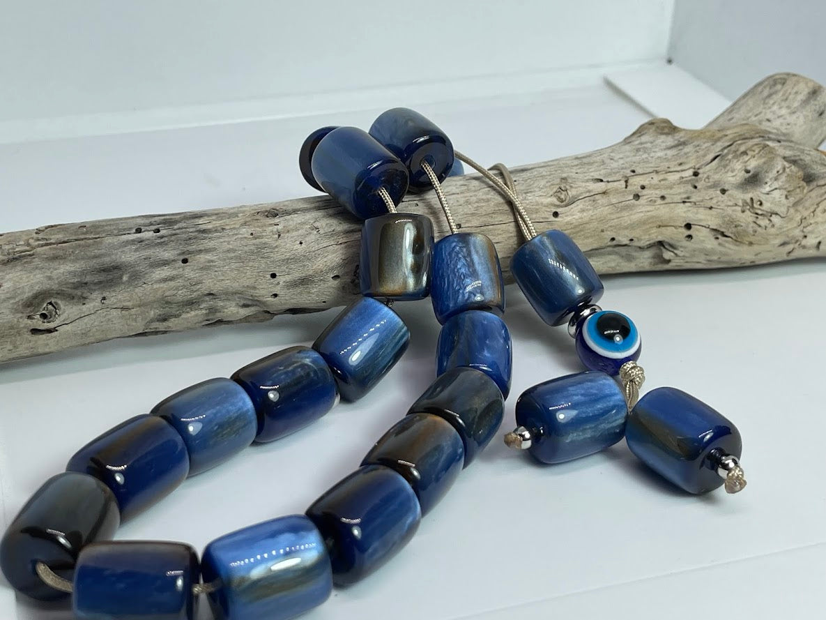 Komboloi Grec Bleu - Objet de relaxation