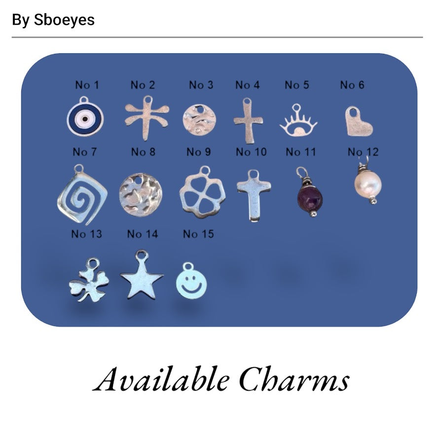 Custom Evil Eye Charms Bracelet – Create Your Own Charm Bracelet - Greek gift -