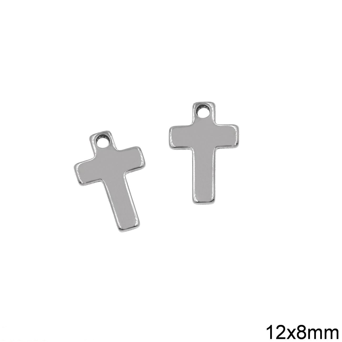 Petit Collier Croix en Acier Inoxydable