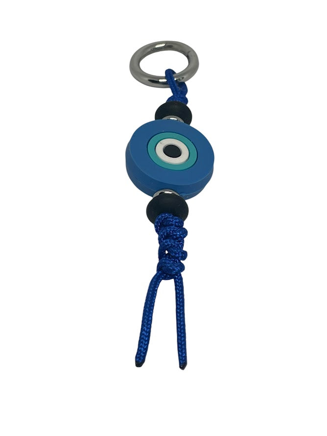 Silicone Εvil Eye Bag Charm - Purse Bag Charm - Greek Gift