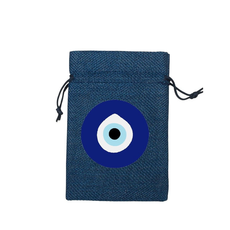 Fichier de broderie numérique - Motif Oeil Bleu Classique – Téléchargement instantané