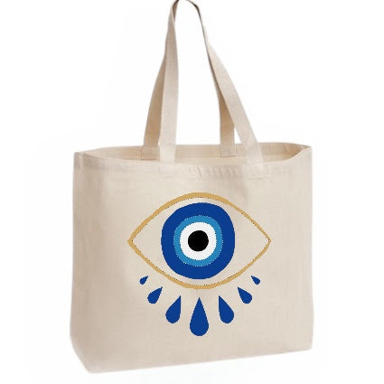 Evil Eye Machine Embroidery Design - Digital Embroidery File