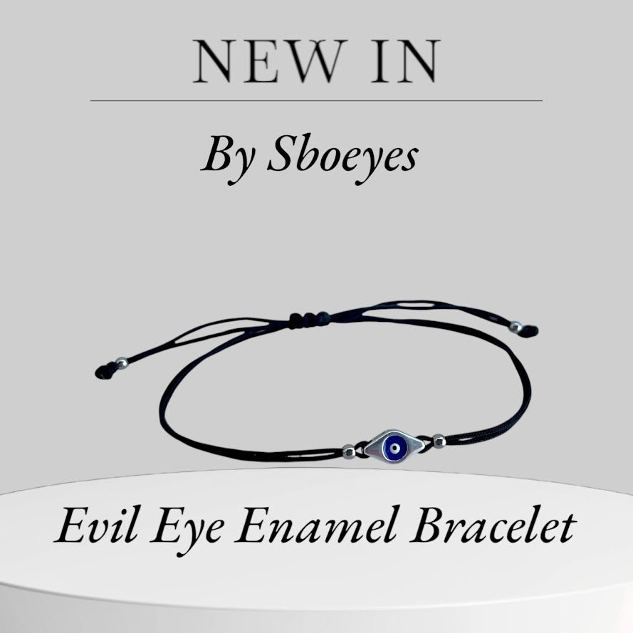Bracelet Oeil Bleu Ajustable - Bracelet Porte Bonheur