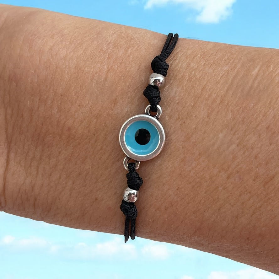 Bracelet Oeil Bleu - Bracelet Porte Bonheur