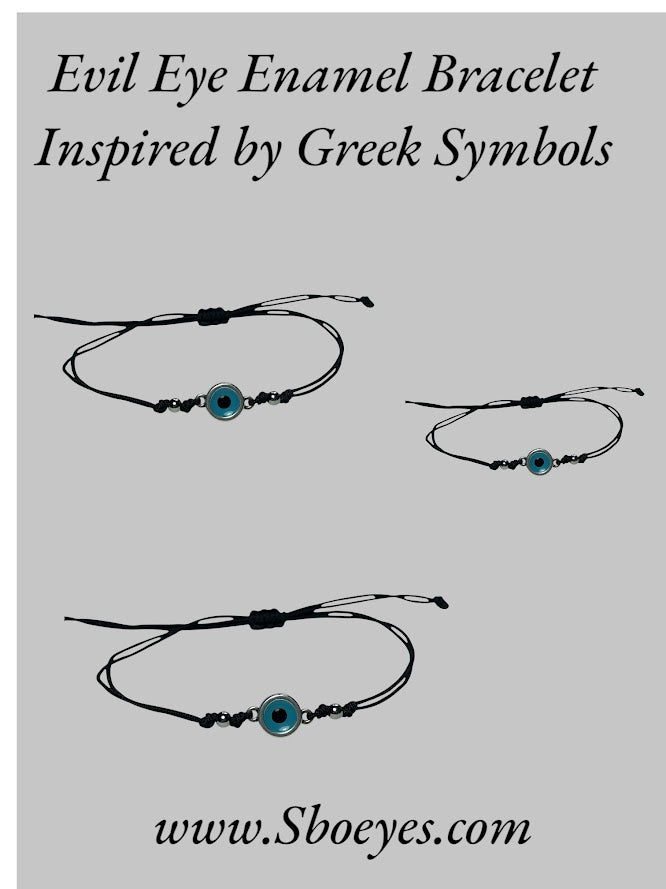 Bracelet Oeil Bleu - Bracelet Porte Bonheur