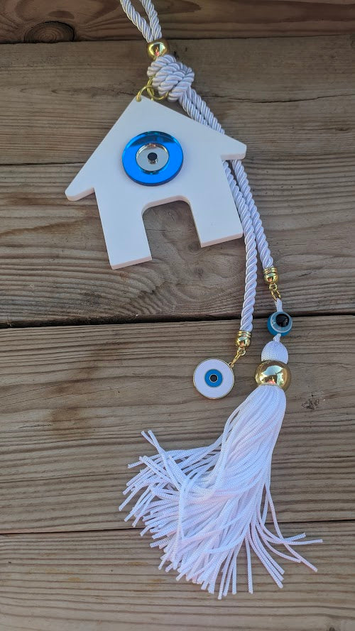 Maison Oeil Bleu en Plexiglass - Protection des Energies Négatives