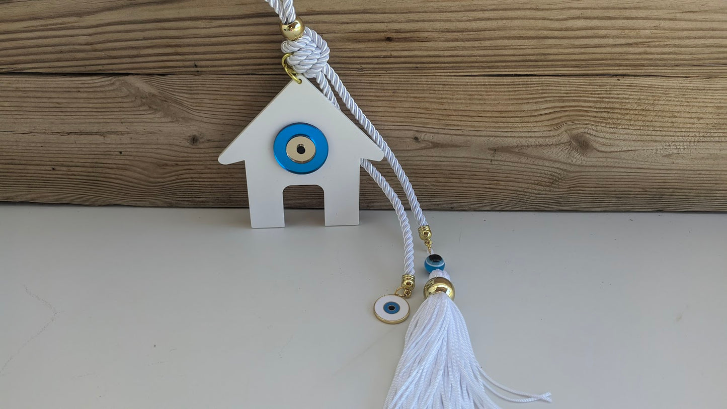 Maison Oeil Bleu en Plexiglass - Protection des Energies Négatives