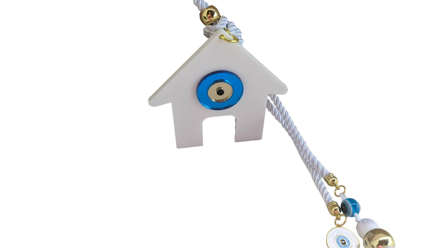 Maison Oeil Bleu en Plexiglass - Protection des Energies Négatives