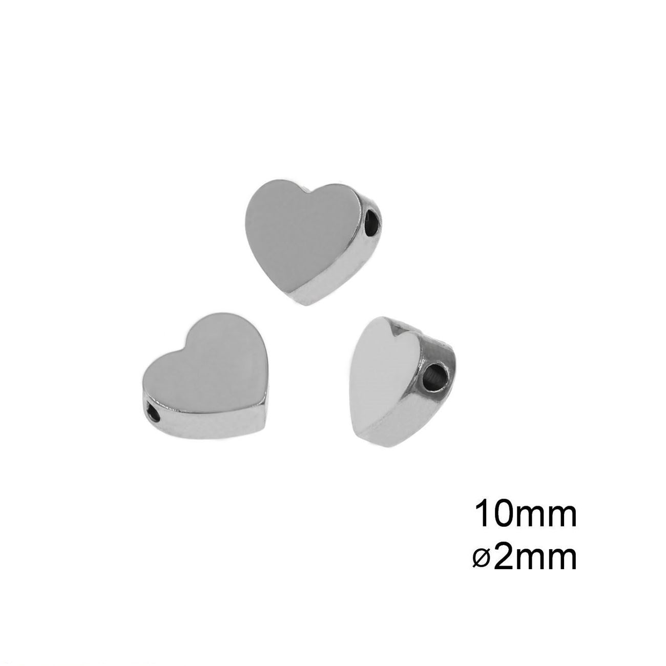 Collier Coeur en Acier pour Elle