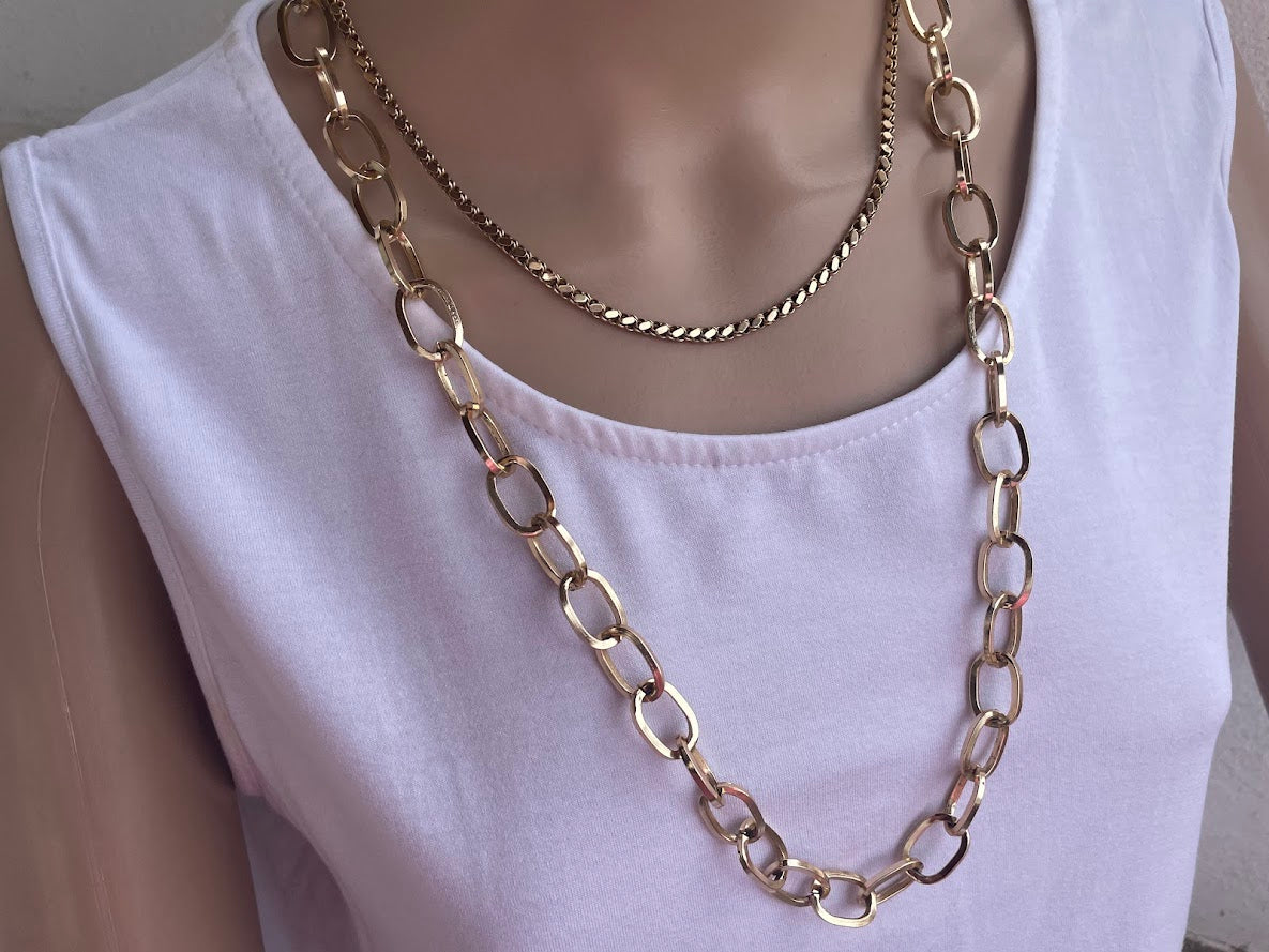 Collier Acrylique Imprimé Léopard - Bijoux Boho