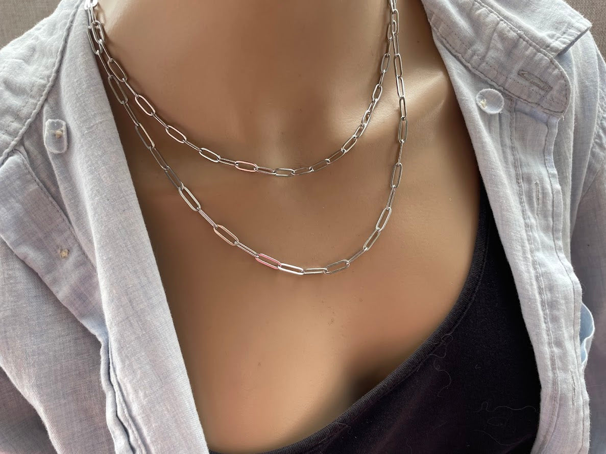 Collier Set Oeil Bleu Doré en Acier Inoxydable
