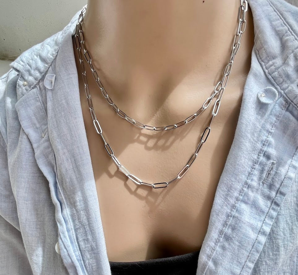 Collier Set Oeil Bleu Doré en Acier Inoxydable