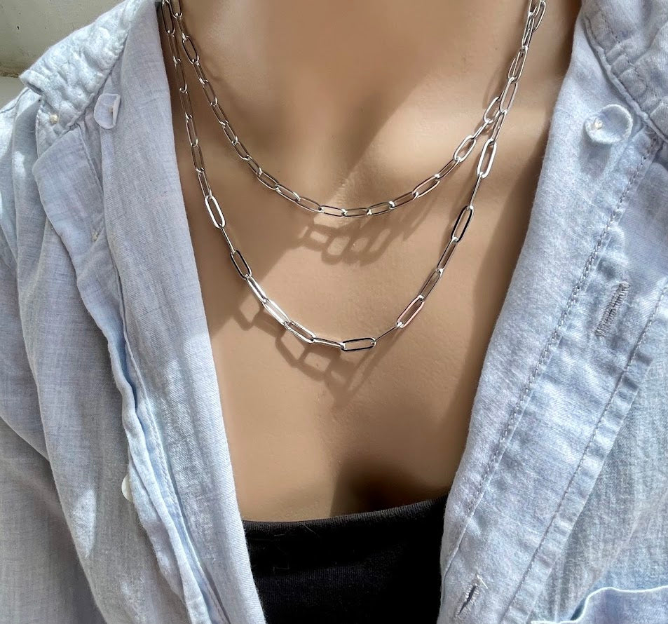 Collier Set Oeil Bleu Doré en Acier Inoxydable