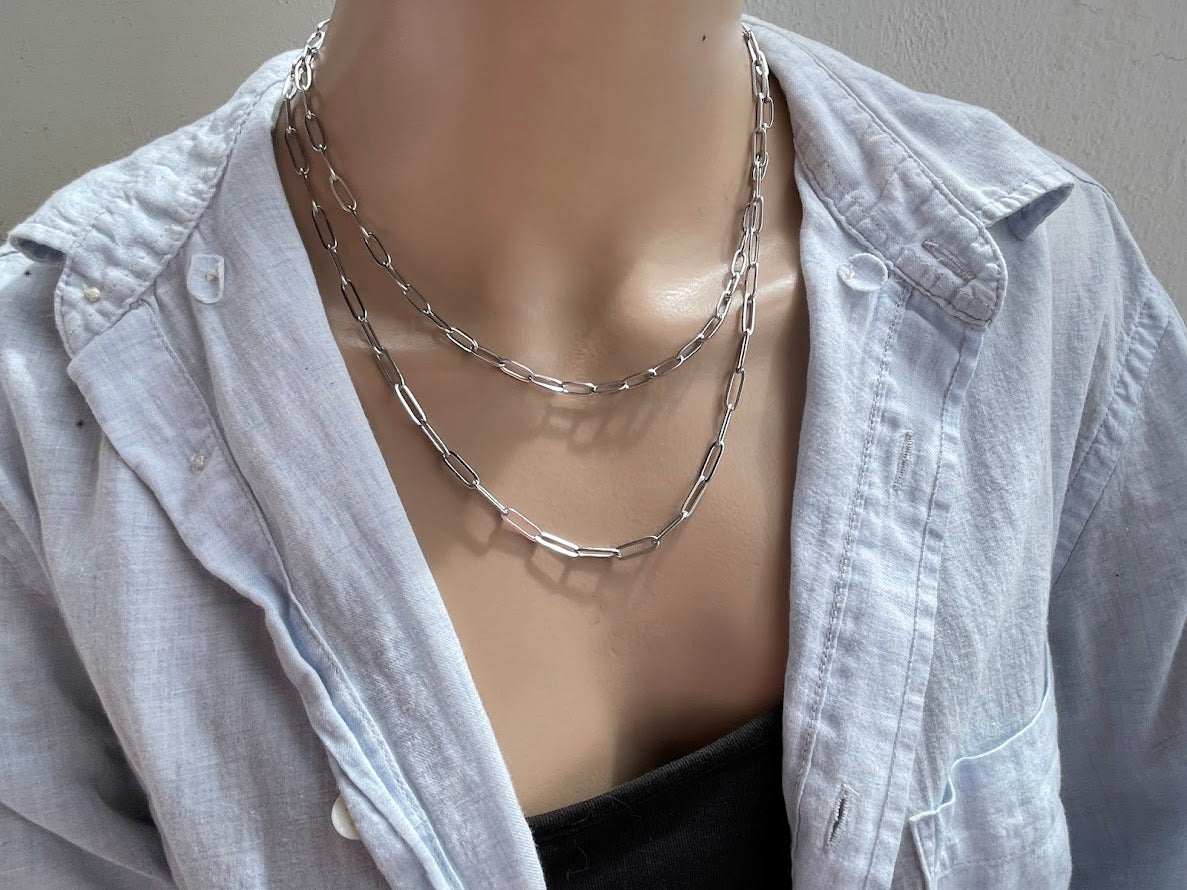 Collier Set Oeil Bleu Doré en Acier Inoxydable
