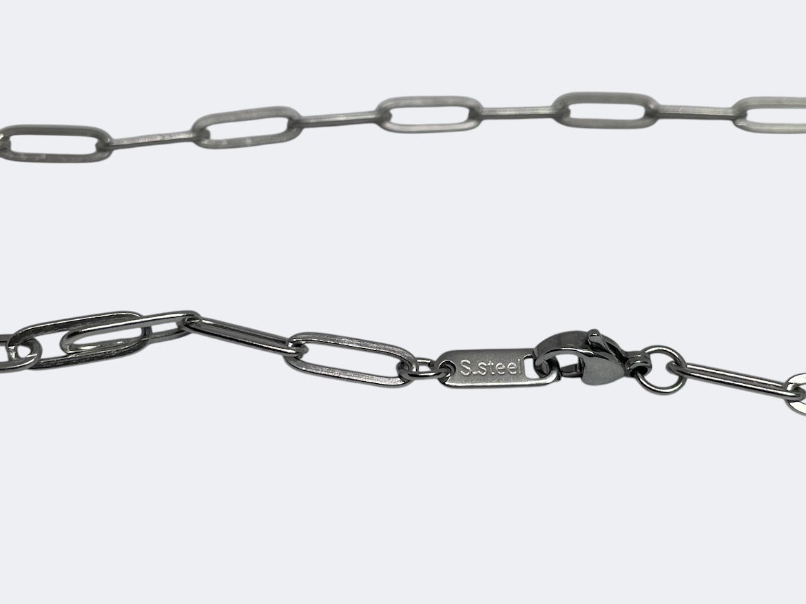 Collier Set Oeil Bleu Doré en Acier Inoxydable