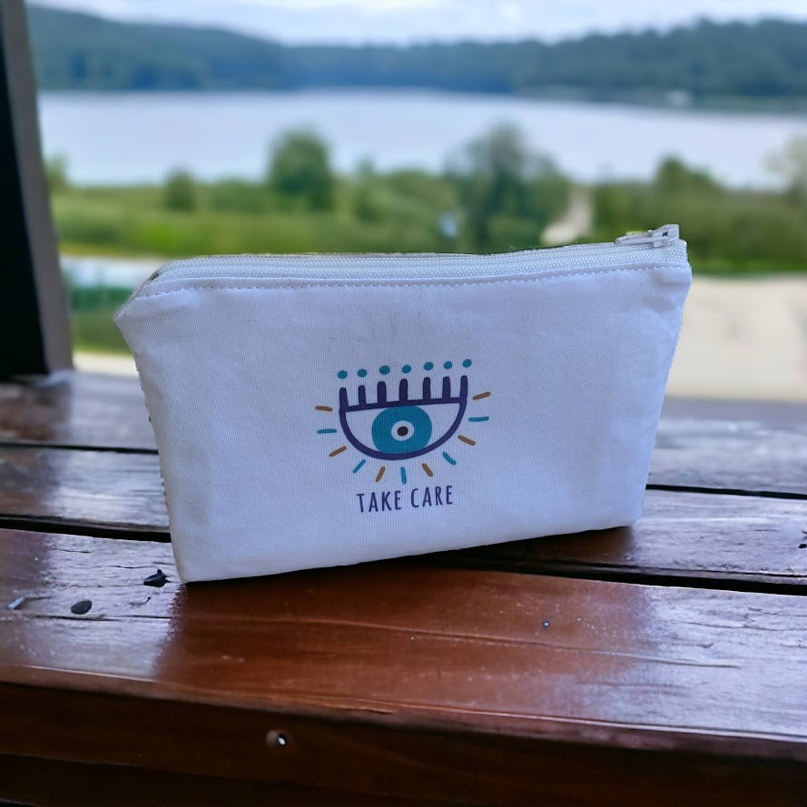 Pochette oeil bleu Lycra Fabriquée en Grèce -