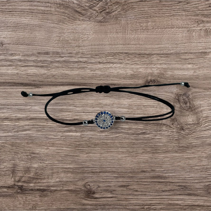 Bracelet Oeil CZ Ajustable - Bijou Femme