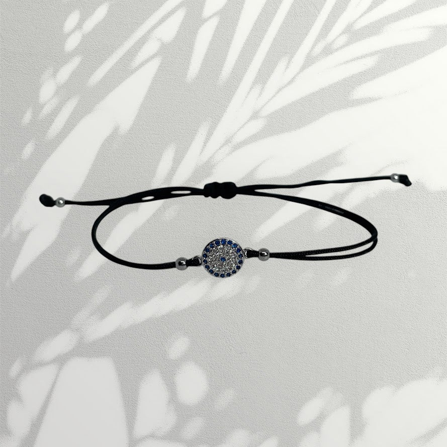 Bracelet Oeil CZ Ajustable - Bijou Femme