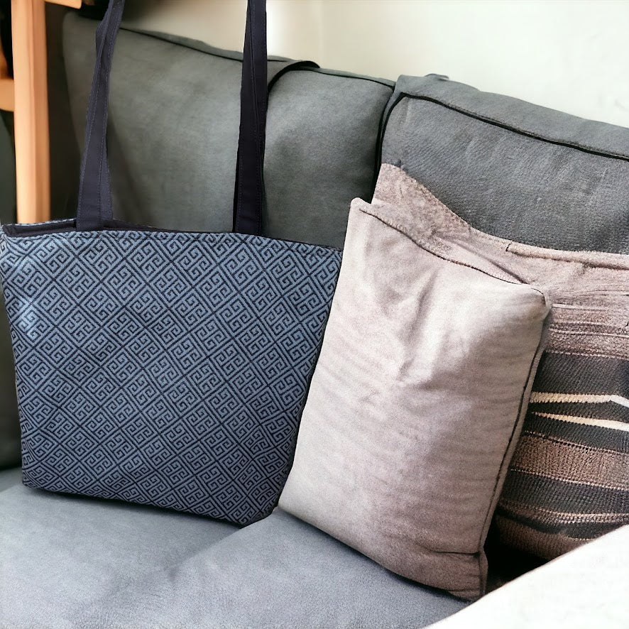 Sac fourre-tout Motif Grec - Tote Bag