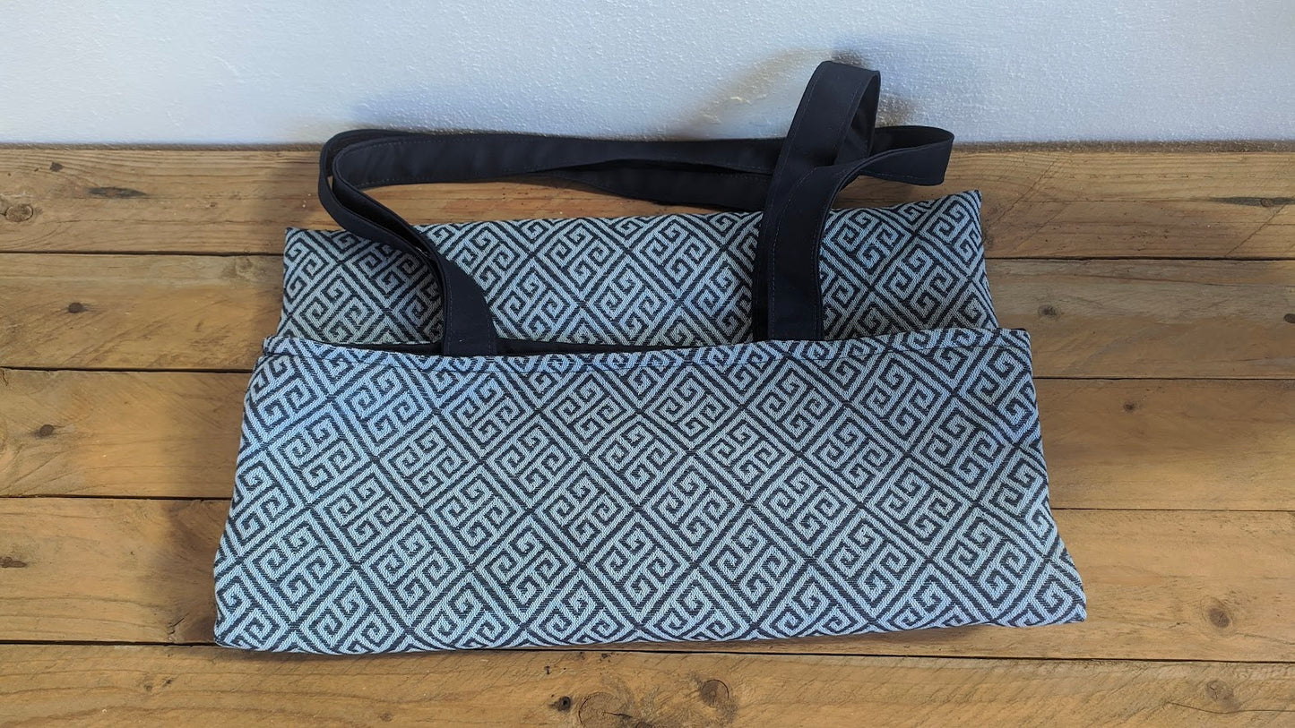 Sac fourre-tout Motif Grec - Tote Bag