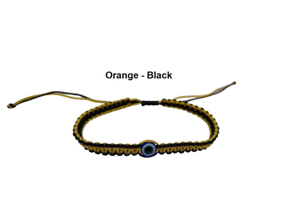 Bracelet Macramé Oeil Bleu - Idée cadeau