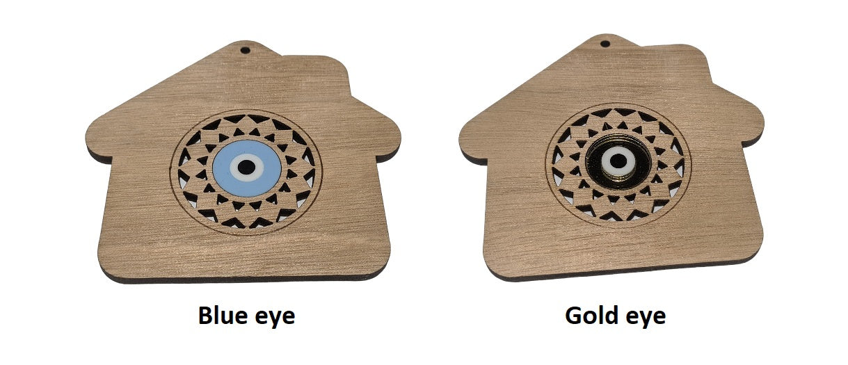 Evil Eye 2024 Wall Hanging - Tassel Housewarming - New years 2024 gift