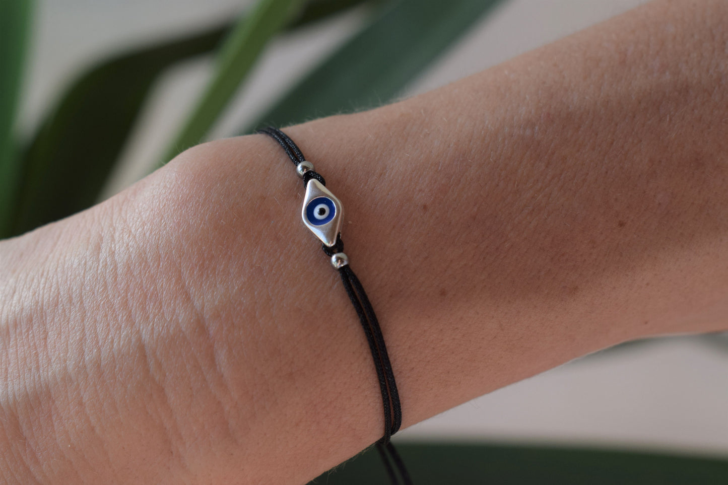 Bracelet Oeil Bleu foncé - Cadeau pour elle ou lui