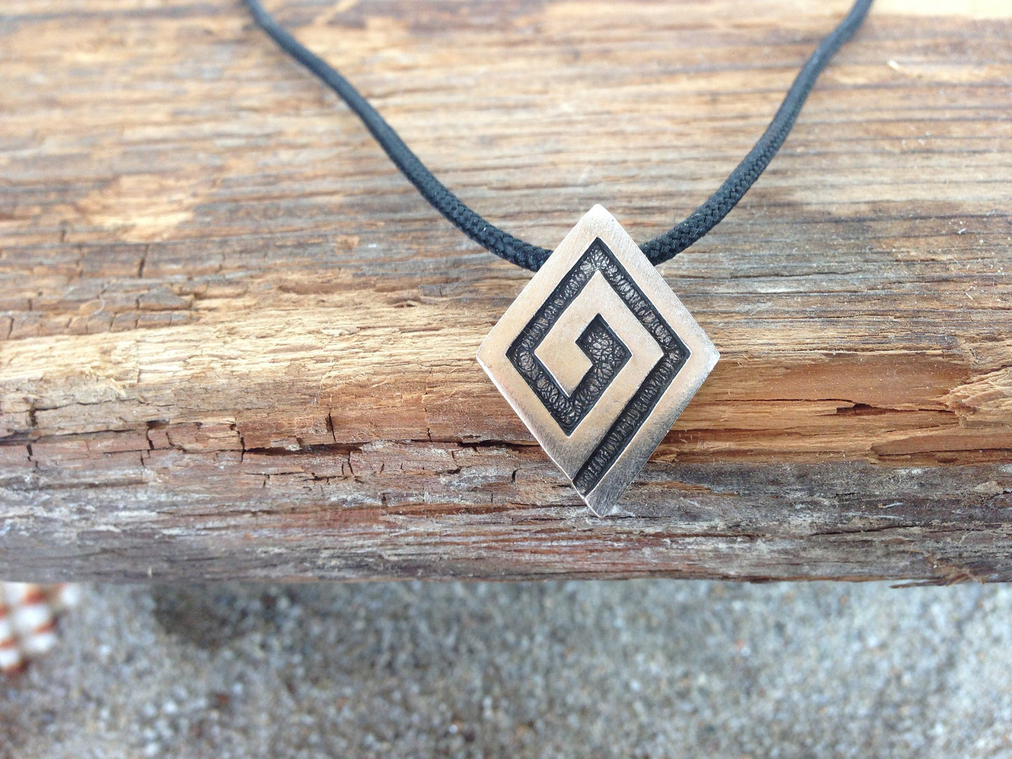 Pendentif Motif Grec Pour Homme - Bijoux pour hommes - Cadeau pour lui