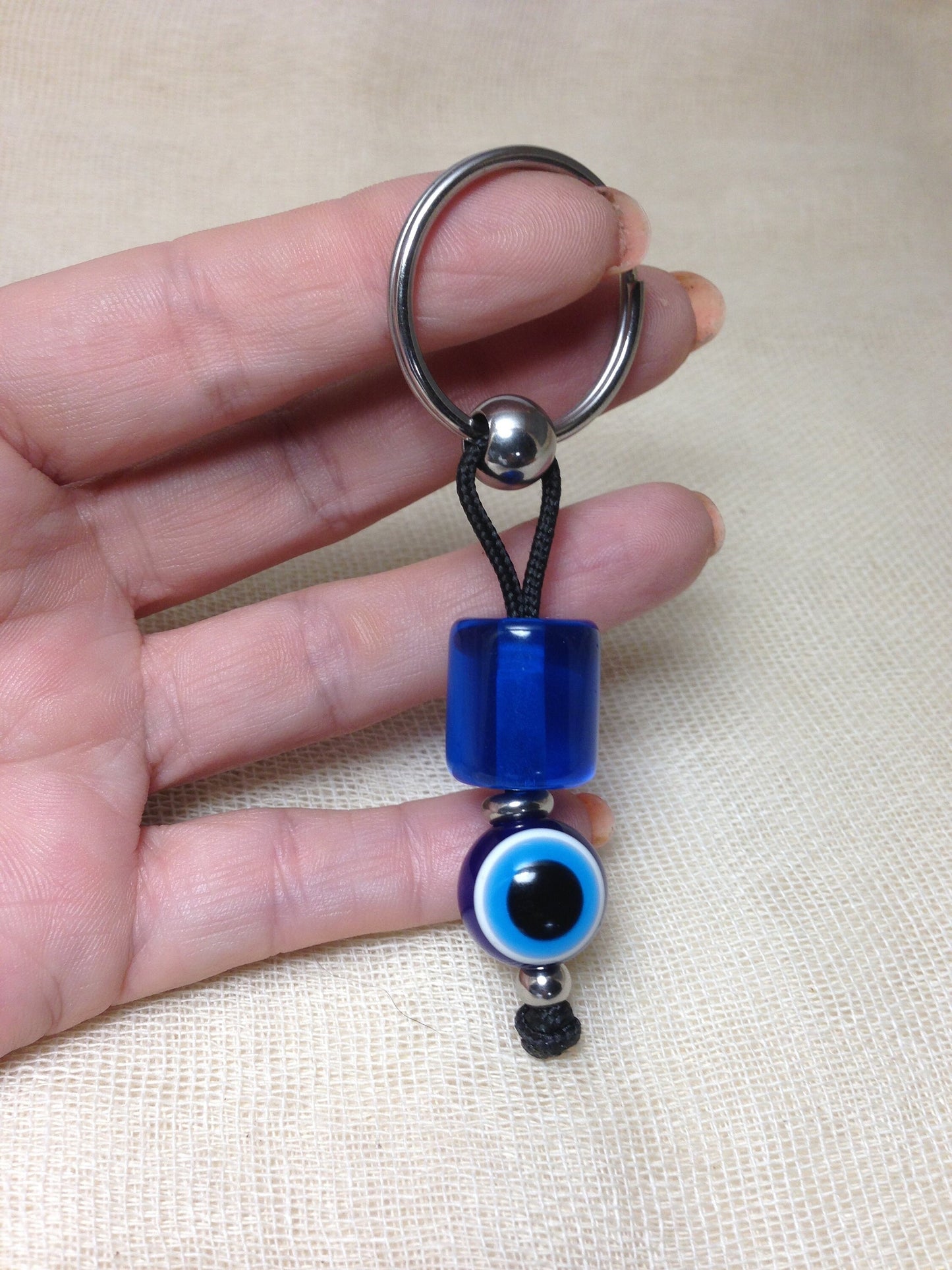 Greek Evil Eye Keyring - Car Gift - Greek Gift