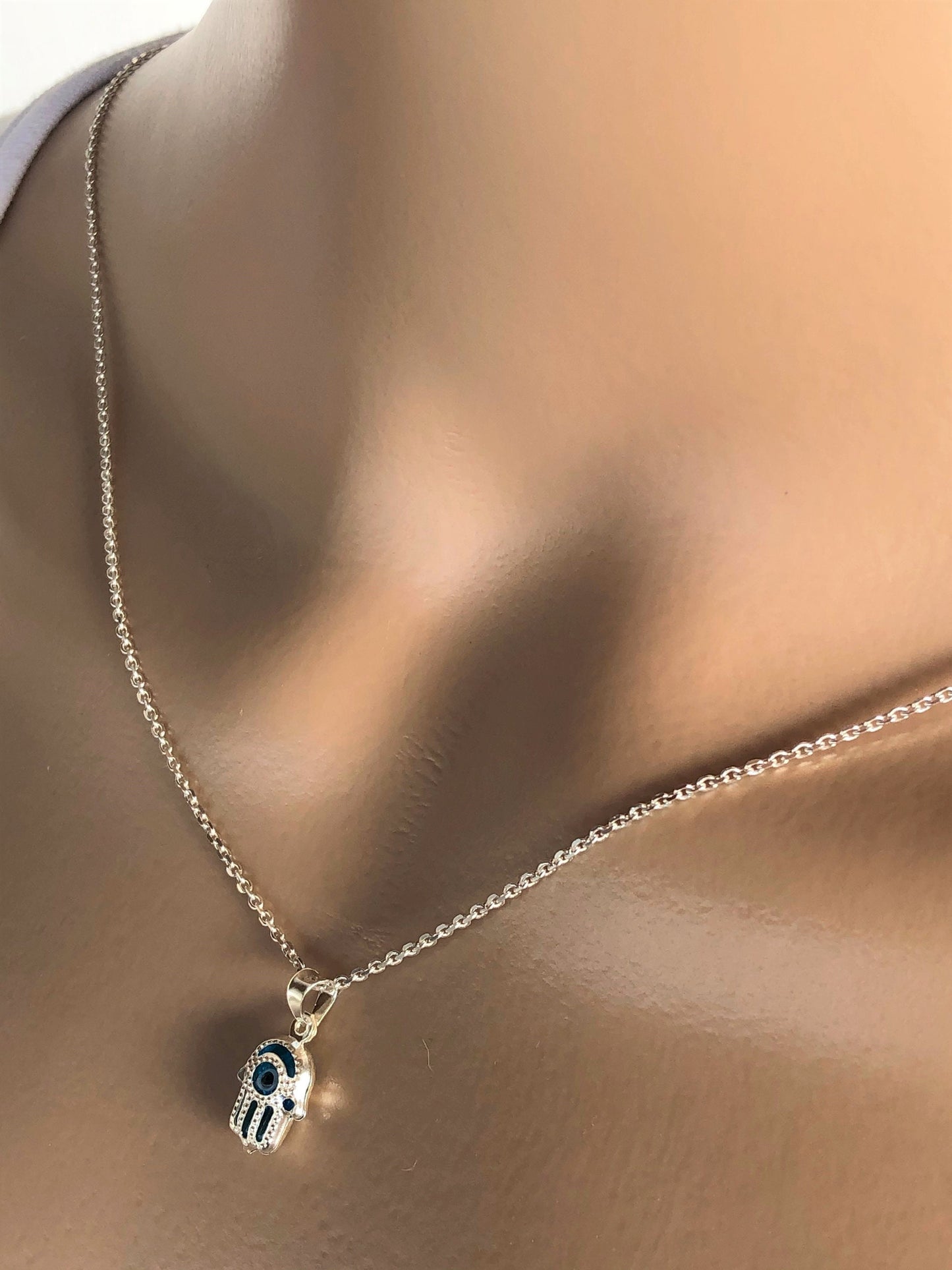 Collier Main de Fatma en Argent - Bijou Protection