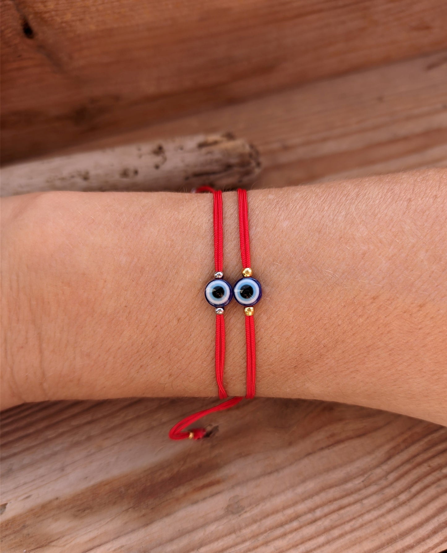 Red String Evil Eye Bracelet - Good Luck Bracelet - Gift for Him or for Her