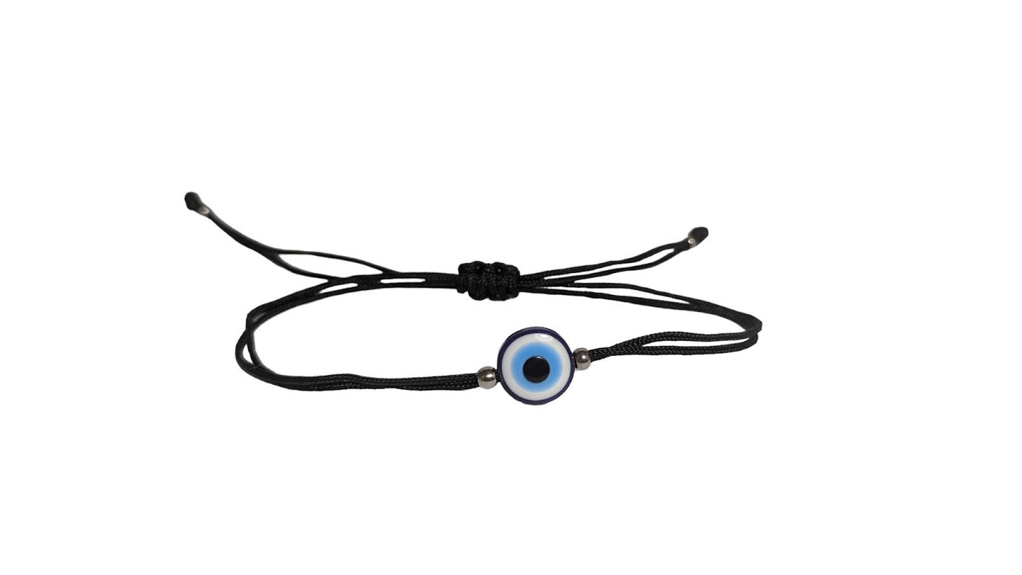 Bracelet oeil bleu pour homme - Bracelet porte bonheur - Cadeau pour lui