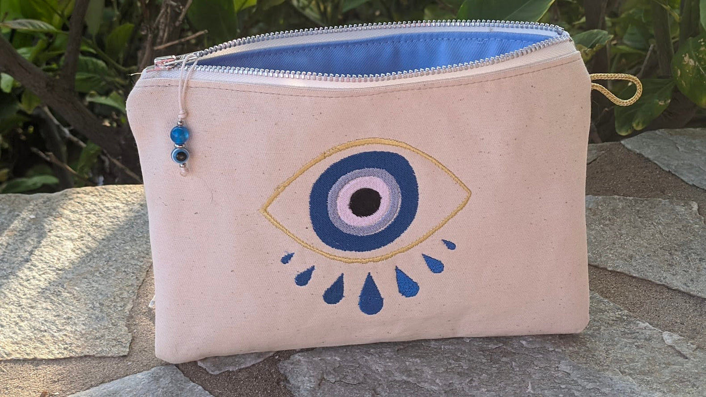 Evil eye pouch