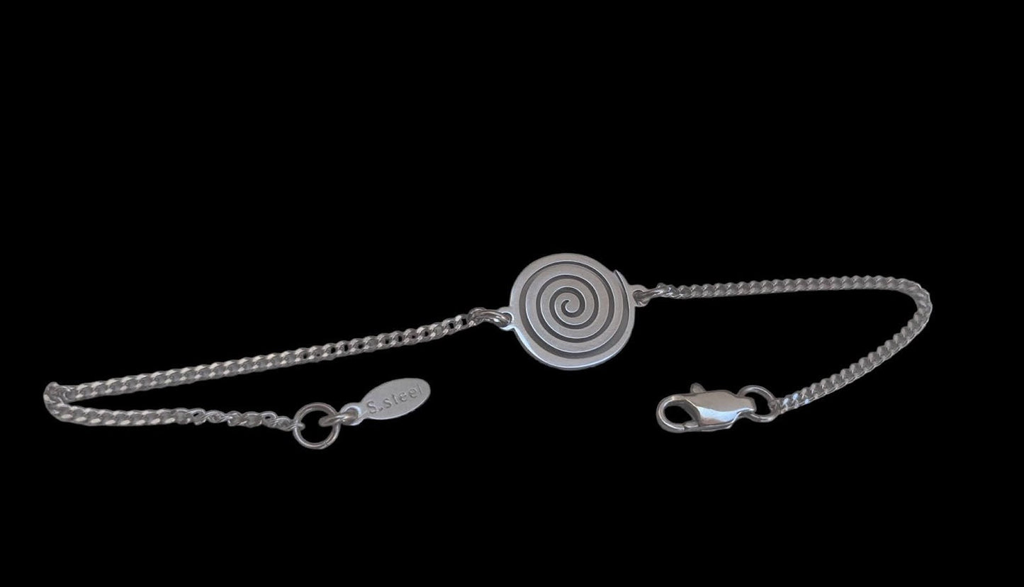 Spiral Bracelet - Timeless Stainless Steel Jewelry from Greece