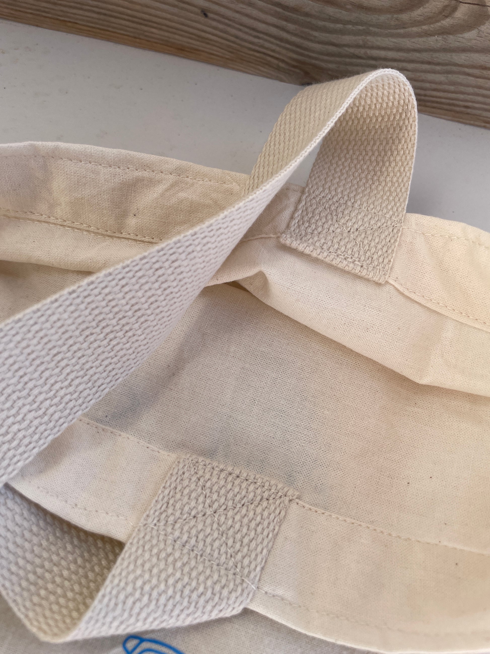 Close-up of beige fabric with textured pattern