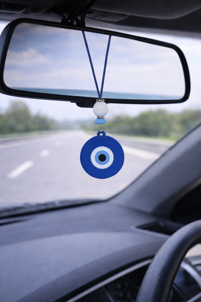 Bijou de Rétroviseur Oeil Bleu Porte-Bonheur