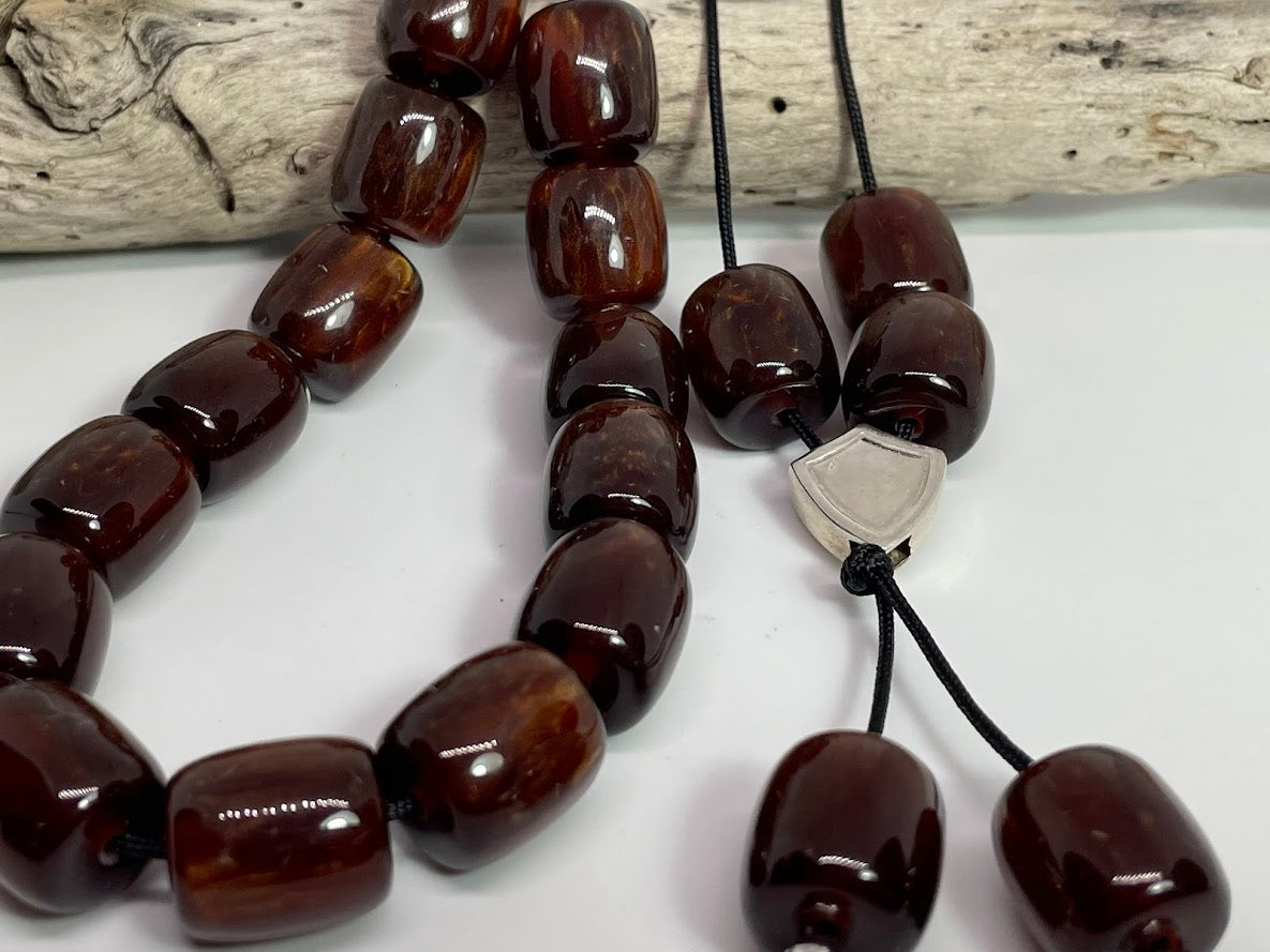 Brown Worry Beads - Greek Worry Beads