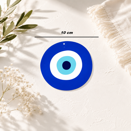 Greek Evil Eye Wall Hanging | Wooden Boho Home Decor