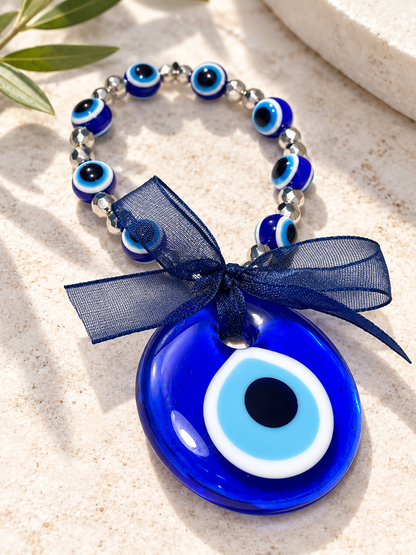 Small Authentic Greek Evil Eye Wall Hanging