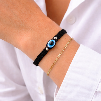 Evil Eye Protection Bracelet - Gift for Him or for Her - Many Colors Available