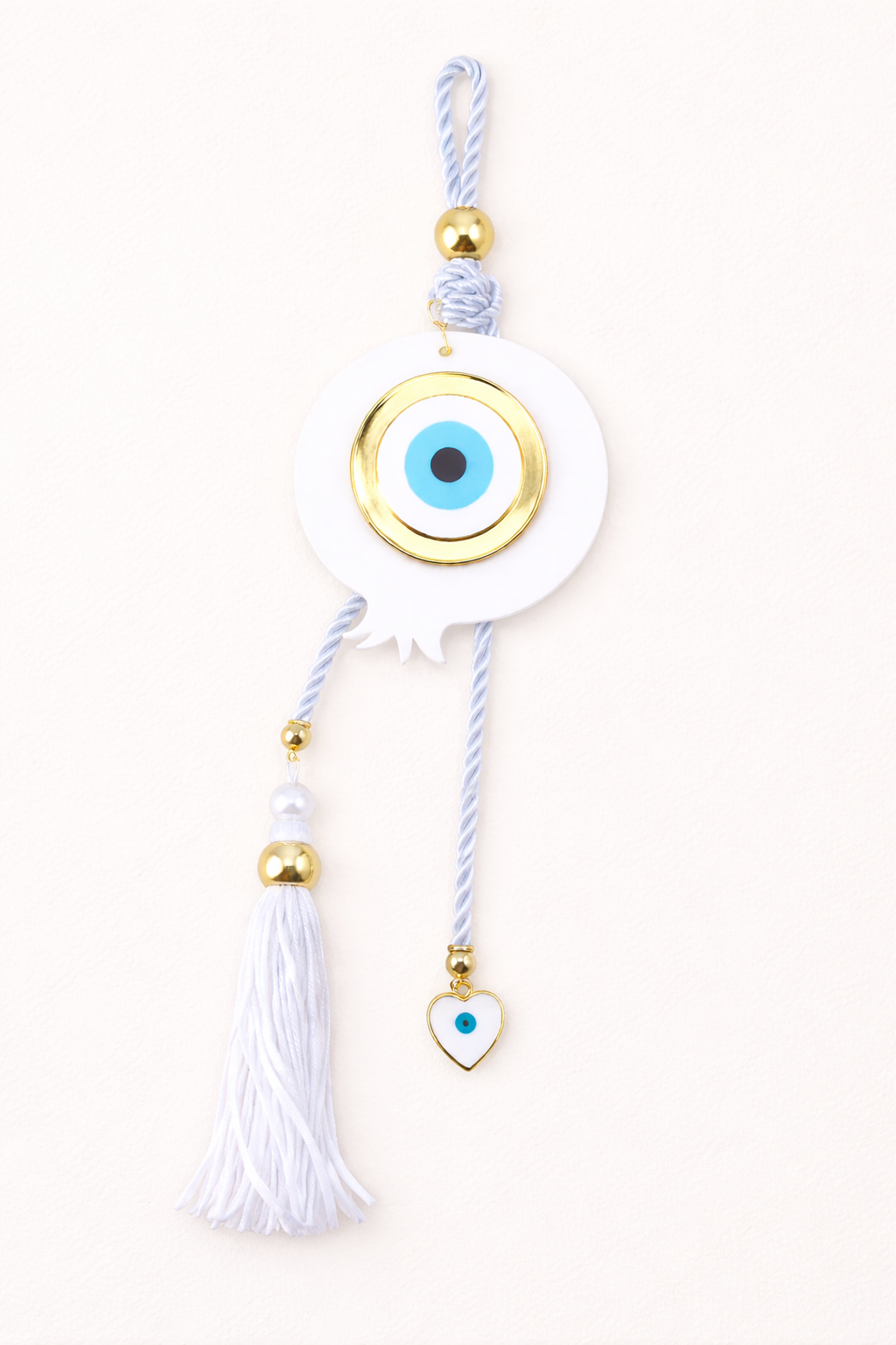 Evil Eye Pomegranate Wall Hanging - House Protection & Good Luck Decor