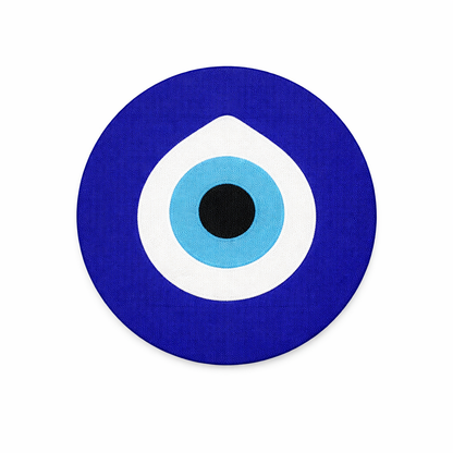 Fichier de broderie numérique - Motif Oeil Bleu Classique – Téléchargement instantané